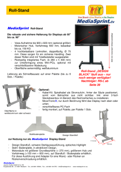 Roll-Stand - MediaSprint