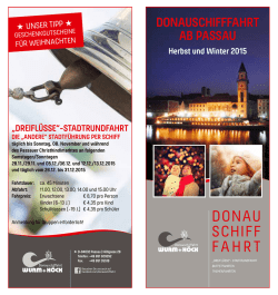 DONAU SCHIFF FAHRT