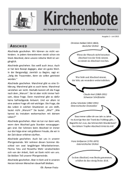 Kirchenbote-Ausgabe02-Juni2015