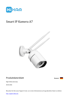 Smart IP Kamera A7