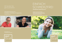 einfach schmerzfrei