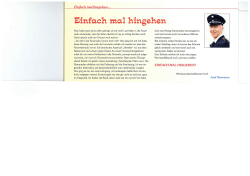 Einfach mal hingehen - Feuerwehren Gemeinde Scharbeutz