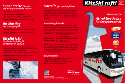 KitzSki ruft! - Bergbahn AG Kitzbühel