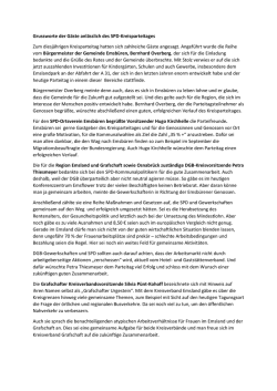 Grussworte der G&auml;ste anl&auml;sslich des SPD - SPD