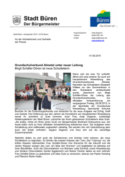 Schulleiterin Schäfer Dören