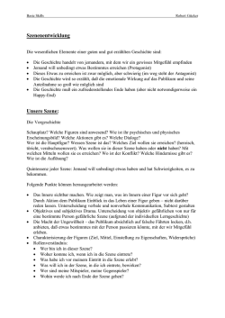 Szenenentwicklung Unsere Szene