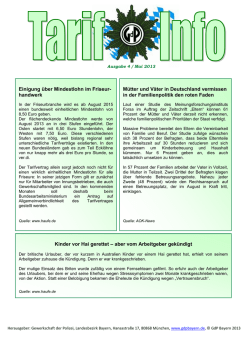 Einigung &uuml;ber Mindestlohn im Friseur