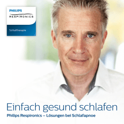 Einfach gesund schlafen - Philips