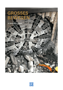 Grosses beweGen - ZF Friedrichshafen AG