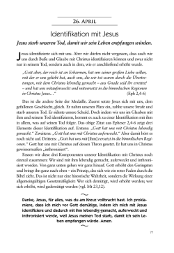 Identifikation mit Jesus