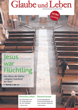 Jesus war Fl&uuml;chtling