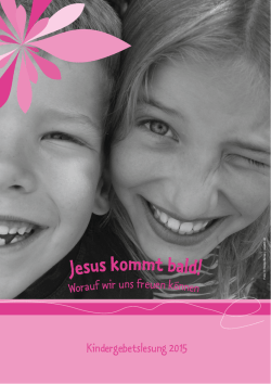Jesus kommt bald! - Advent