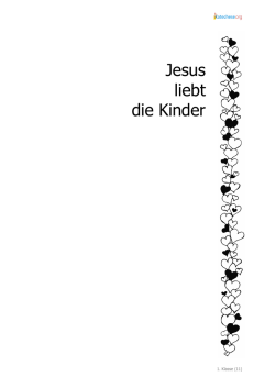 Jesus liebt die Kinder
