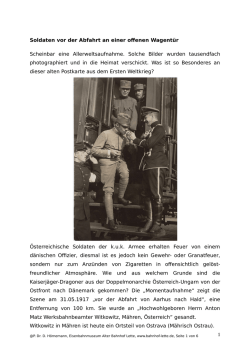 Soldaten vor der Abfahrt an einer offenen Wagentür