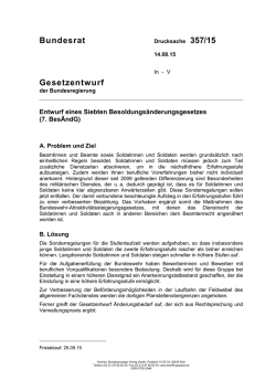 Drucksache 357/15