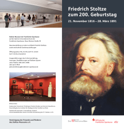 Friedrich Stoltze zum 200. Geburtstag