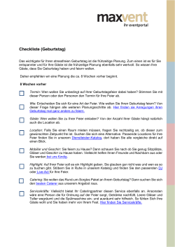 PDF-Checkliste (Geburtstag)