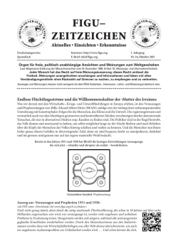 FIGU-Zeitzeichen Nr. 16