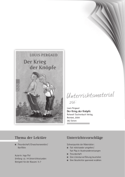 Der Krieg der Knöpfe