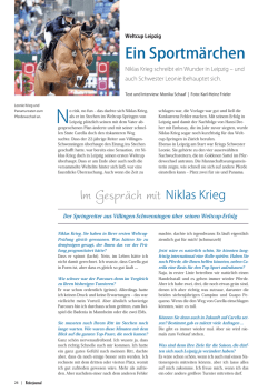 Im Gespr&auml;ch mit Niklas Krieg