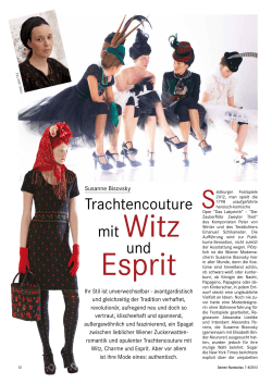 trachtencouture mit Witz und