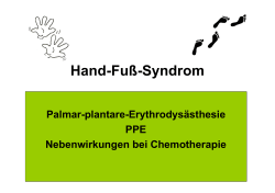 Hand-Fuß-Syndrom