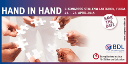 HAND IN HAND - Europ&auml;isches Institut f&uuml;r Stillen und Laktation