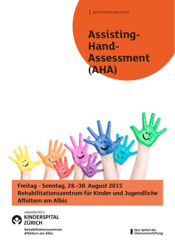 Assisting- Hand- Assessment (AHA)