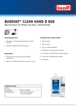 budenat® clean hand d 808