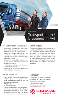 Ihr T&auml;tigkeitsfeld umfasst u. a.: Das erwarten wir: Unser Angebot