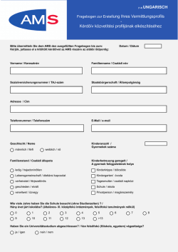 (1.4) UNGARISCH Fragebogen zur Erstellung Ihres