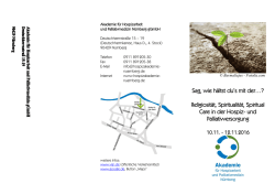 Sag, wie hältst du`s mit der…? Religiosität, Spiritualität, Spiritual