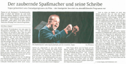 Der zaubernde Spaßmacher und seine Scheibe