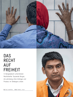 engagiert: Bangladesch: Das Recht auf Freiheit