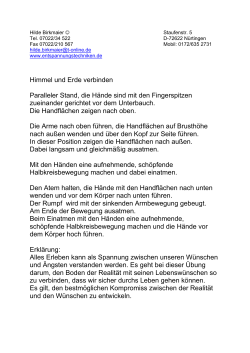 Himmel und Erde verbinden