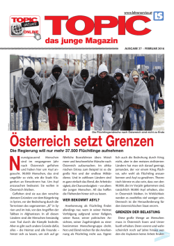 Österreich setzt Grenzen