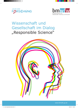 Wissenschaft und Gesellschaft im Dialog