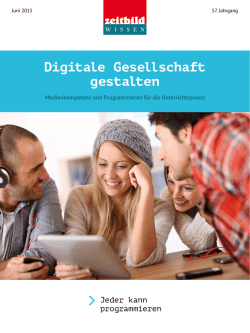 Digitale Gesellschaft gestalten