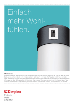 Einfach mehr Wohl- f&uuml;hlen.