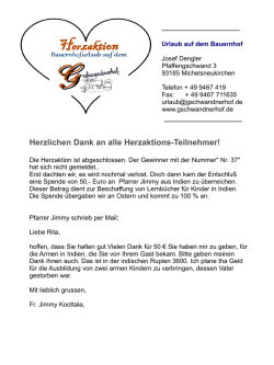 Herzaktion - Gschwandnerhof