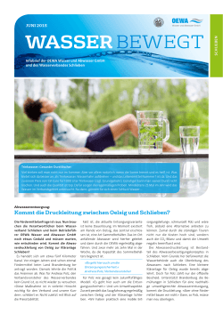 Kundenbrief - OEWA Wasser & Abwasser GmbH