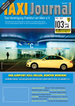 Taxi-Journal - Landesverband Hessen für das