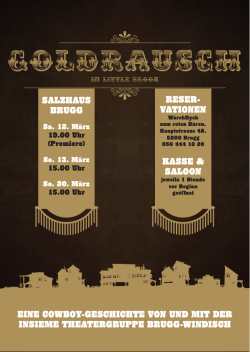 Goldrausch - insieme Region Brugg