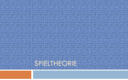 SPIELTHEORIE