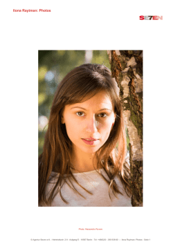 Ilona Raytman: Photos