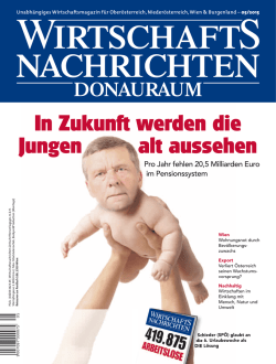 In Zukunft werden die Jungen alt aussehen