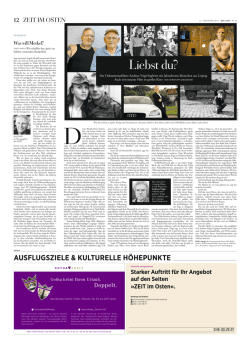 DIE ZEIT, am 22.10.2015