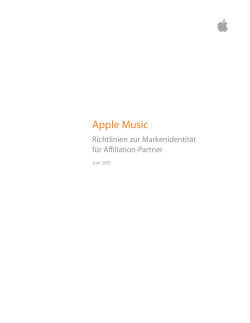Apple Music Identity Guide - iTunes