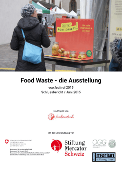 Food Waste - die Ausstellung