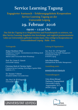 Holger Backhaus-Maul Prof. Dr. Crister S. Garrett Christiane Roth